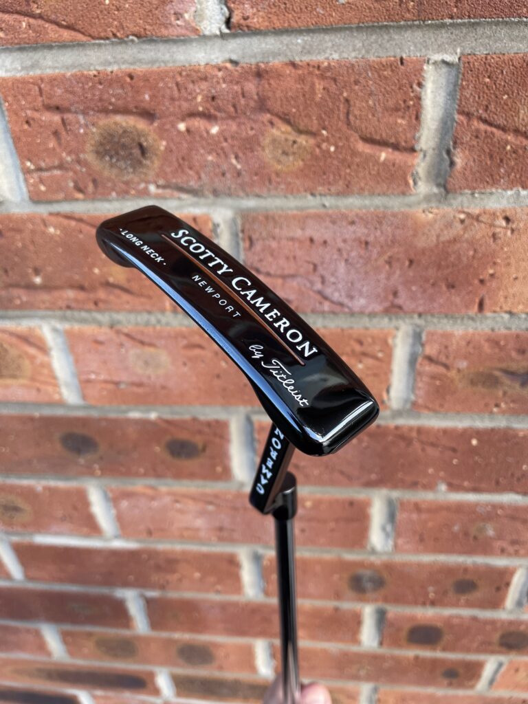 Black Oxide putter finish