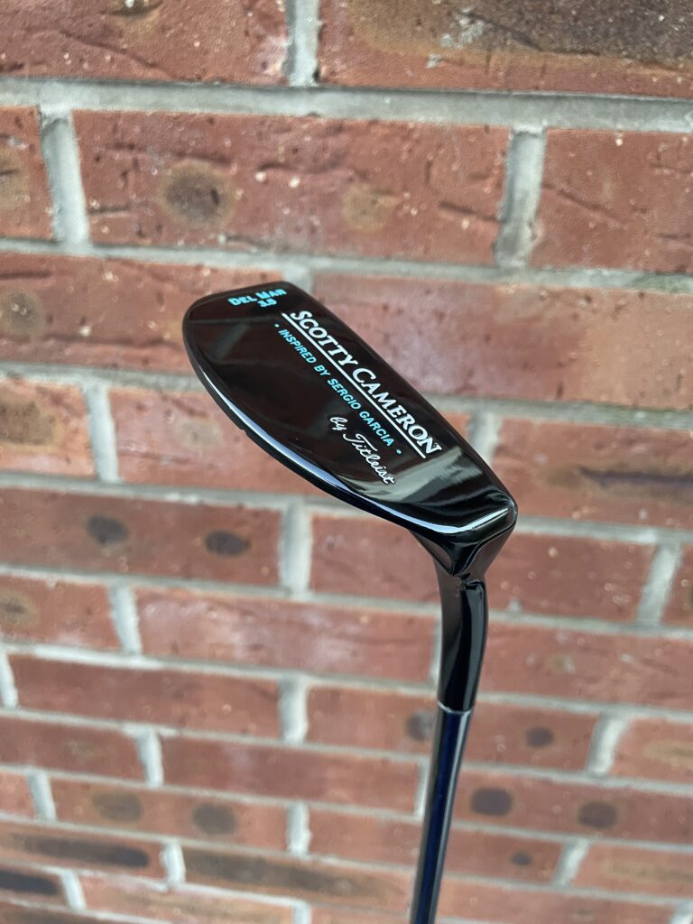 Black Oxide putter refurbishment — example 2