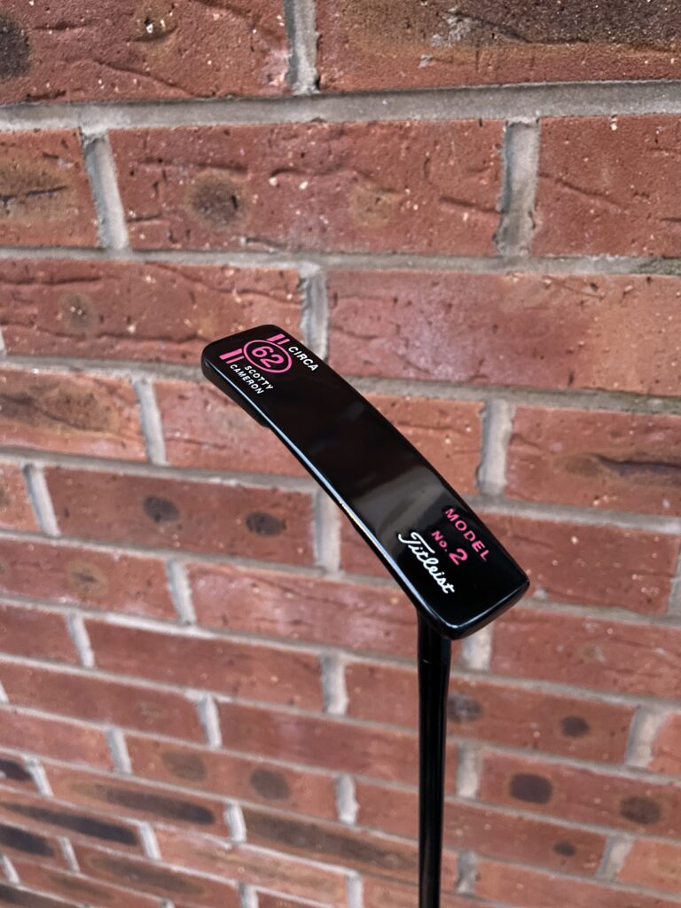 Black Oxide putter refurbishment — example 12