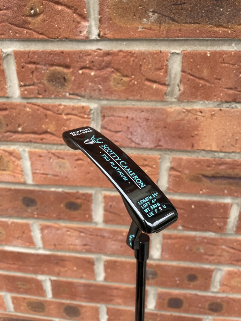 Black Oxide putter refurbishment — example 5